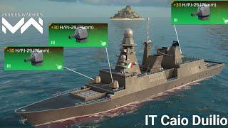 IT Caio Duilio with New Cannon H/PJ-29 | Modern Warships Alpha Update