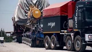 ADB Talimarjan Power Plant Gas Turbine Arrival Demo