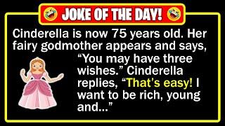  BEST JOKE OF THE DAY! - Cinderella was now 75 years old... | Funny Dad Jokes