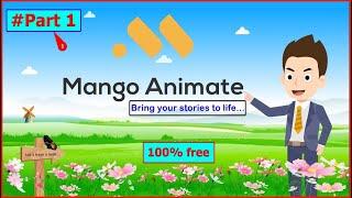 Mango animate part 1 || free animation software for windows || Free app to animate ||OT