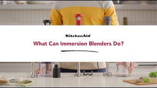 What Can Immersion Blenders Do?