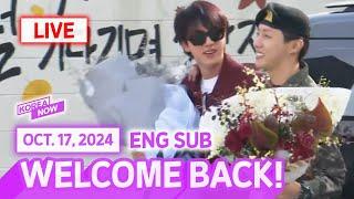 [FULL VER/REAL-TIME ENG SUB] BTS j-hope completes army service