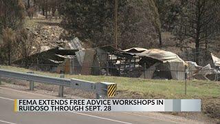 FEMA extends home repair, rebuilding workshops in Ruidoso