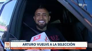 Arturo Vidal: "Feliz de estar acá y vamos a darle con todo"