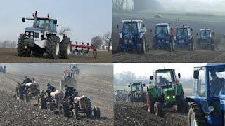 SPECIAL TRACTORS PLOWING - Lots Of Great Vintage Tractors!