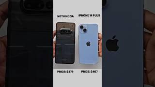 Nothing Phone 3a vs iPhone 14 Plus – Ultimate App speed up