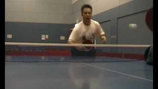 Table Tennis Backhand Flick
