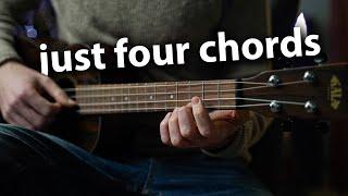 Four Beautiful Chords on Baritone Ukulele