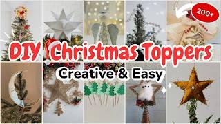 200+ Christmas Tree Topper Ideas | DIY, Rustic, Elegant, & Unique Trends 2024