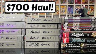 Huge Comic Book, Omnibus, And Manga Haul! Must Read Comics!