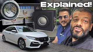 1 Crore Ka Audio System Explained! | Honda Civic Turbo RS | Owner Review | PakWheels