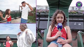 Alcaraz, Gauff, Raducanu and More Interviewed Like Never Before  | Wimbledon Youngest Reporter