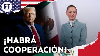 "Fue una maravillosa conversación" ¿De qué hablaron la presidenta Sheinbaum y Donald Trump?