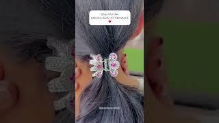 Silver Clutcher with stone design best gift  |#jewellerytvshow |#jewellery