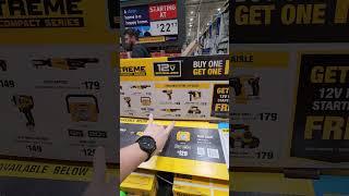 Latest Lowes Tool Deals & Clearance Finds - Free DeWALT 12V Starter Kit