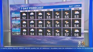 TODAY'S Forecast:  The latest forecast from the KPIX 5 weather team