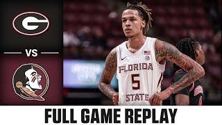 Georgia vs. Florida State Full Game Replay | 2023-24 ACC Men's Basketball