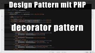 Design Pattern mit PHP5 #4 - decorator pattern