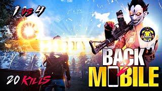 ️‍🩹 20 KILLS WITH XM8 || BACK TO MOBILE GAMEPLAY  MAKKALE @koarmy6096