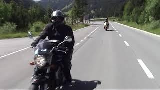 Vaduz - Steg - Malbun (Lichtenstein) and back on board Yamaha Fz1 Fazer