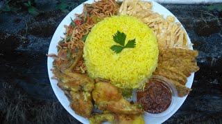 NASI TUMPENG SEDERHANA, COCOK UNTUK ULANG TAHUN ANAK PART 2