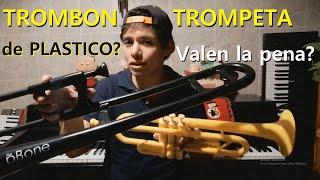 TROMBÓN y TROMPETA... de PLÁSTICO?