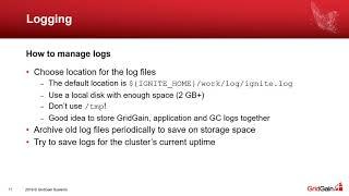 Troubleshooting Apache® Ignite™