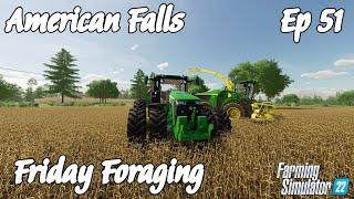 American Falls | Friday Foraging | Episode 51 | Farming Simulator 22