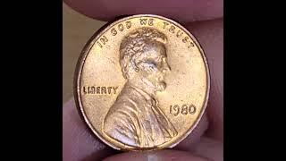 ️AWESOME 1980 MINT STATE COPPER PENNY CLICK BELOW TO WATCH LONG VERSION EP #301 #PENNIES