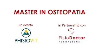 Master in Osteopatia 2021-2022