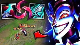 Pink Ward shows you the POWER of AD Shaco in the top lane (TRIPLE BACKSTAB)