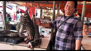 Pasar daging terekstrim di Indonesia. Pasar Ekstrim kota Tomohon, Sulawesi Utara  #tomohon