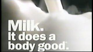 Milk.  It does a body good  Commercial from 1990