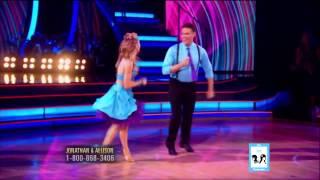 Dancing with the Stars 19 - Jonathan Bennett & Allison | LIVE 9-15-14