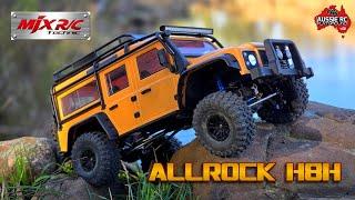 I thought CRAWLING was easy...  My first Crawler Course with the MJX ALLROCK