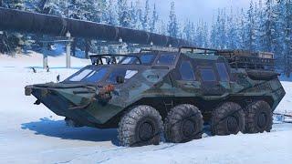 Spintires SnowRunner -  Tuz 420 Tatarin 8x8 - Test Drive Offroad