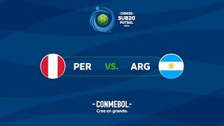 PERÚ vs. ARGENTINA | CONMEBOL SUB20 FUTSAL 2024