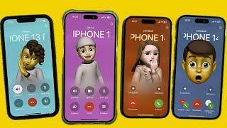 iPhone 14pro Max + IPhone 14pro + IPhone 13pro incoming Call + Outgoing