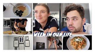 WEEKLY VLOG - cooking, opening packages & workouts