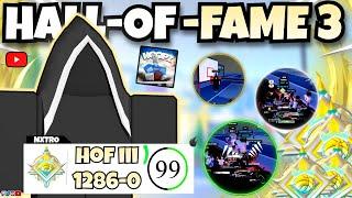 I HIT HALL OF FAME 3 IN HOOPZ! (Roblox Hoopz )