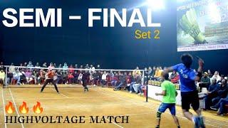 HIVOLTAGE MATCH  SEMI FINAL || PEGU & ABHISHEK VS NEWTON & DEBA || Outdoor Badminton Tournament