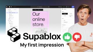 Seb's first impression of Supablox (Flatsome new builder)