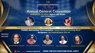 (Night 4 | Wednesday)  ) 53rd Annual General Convention@ The Jamaica Evangelistic Centre .