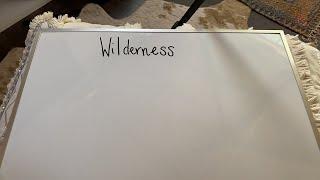 Hebrew Word Study: Wilderness