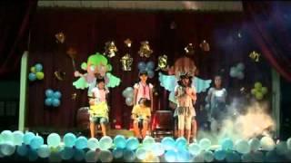 榮華國小 2010 畢業晚會 95級 魔術 表演 催眠 .WMV