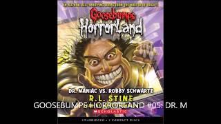 audiobook Goosebumps HorrorLand #5: Dr. Maniac vs. Robby Schwartz 1-24