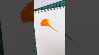 Satisfying  Easy brush stroke  #trending #shorts #painting #creativeart #creative #magical
