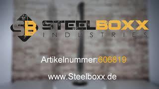 Standaschenbecher 606819| Steelboxx Standaschenbecher, Edelstahl, 92 x 7,6 cm