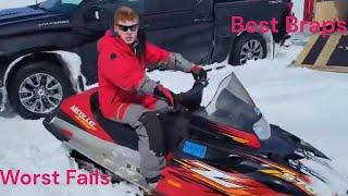 Best Braps/Worst Fails Off-Trail Snowmobiling 2023