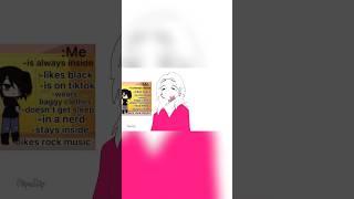 In a nerd?? | shorts ver | #notevenemily  #recommended #animation #art #fananimation